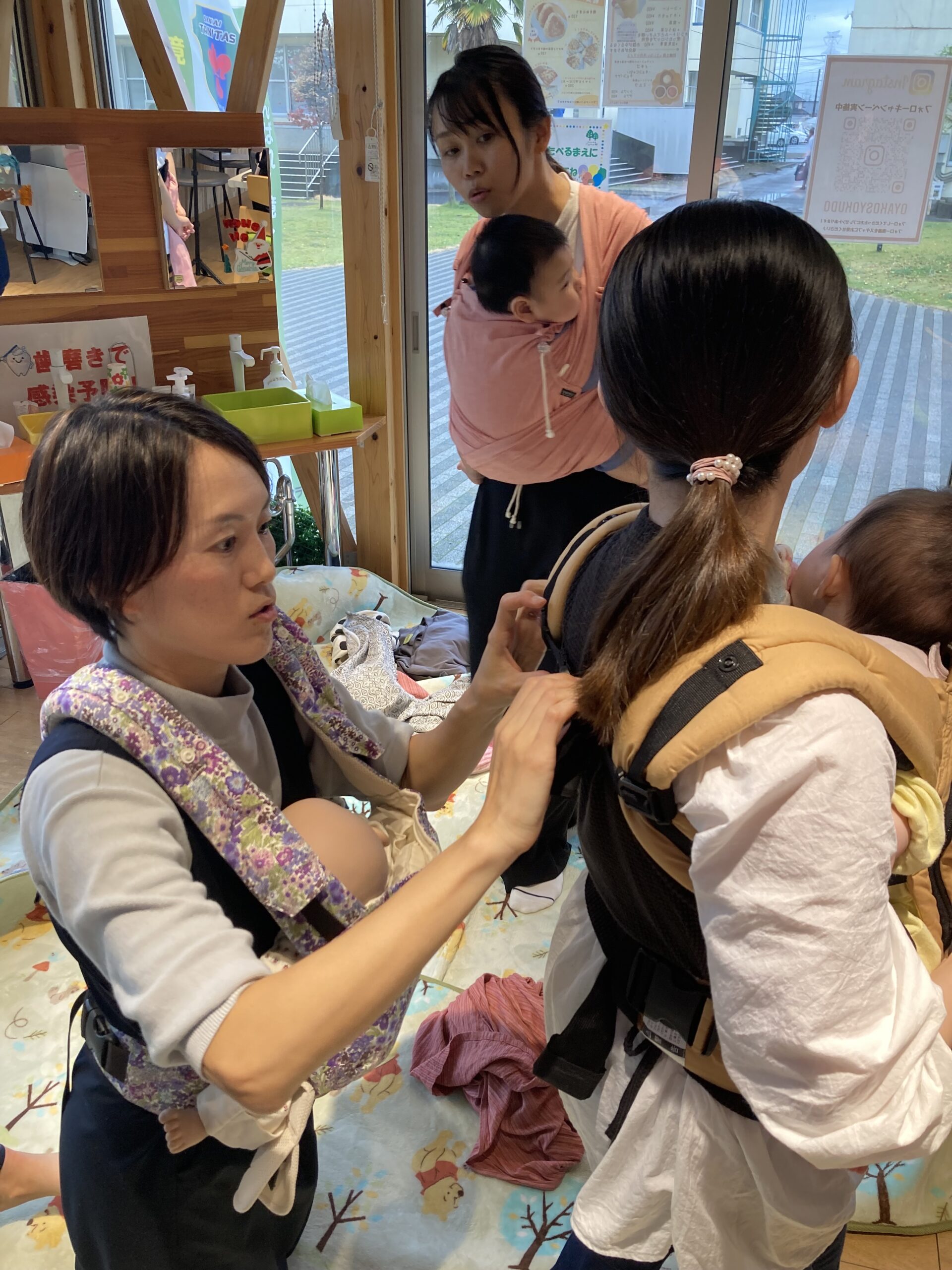 抱っこの様子5