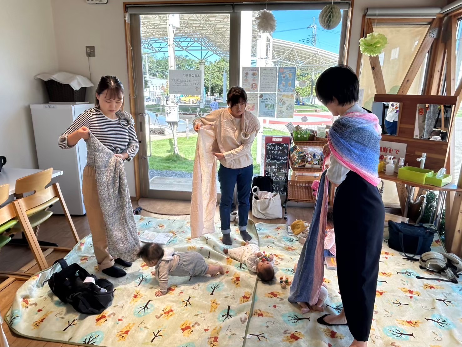 抱っこの様子6